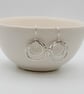 Sterling Silver Circle Drop Earrings - Image 2