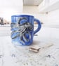 Octopus Mug - Hand Built Stoneware Pottery - Image 5
