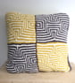 Illusion Cushion Knitting Kit - available in 2 colourways - Image 2