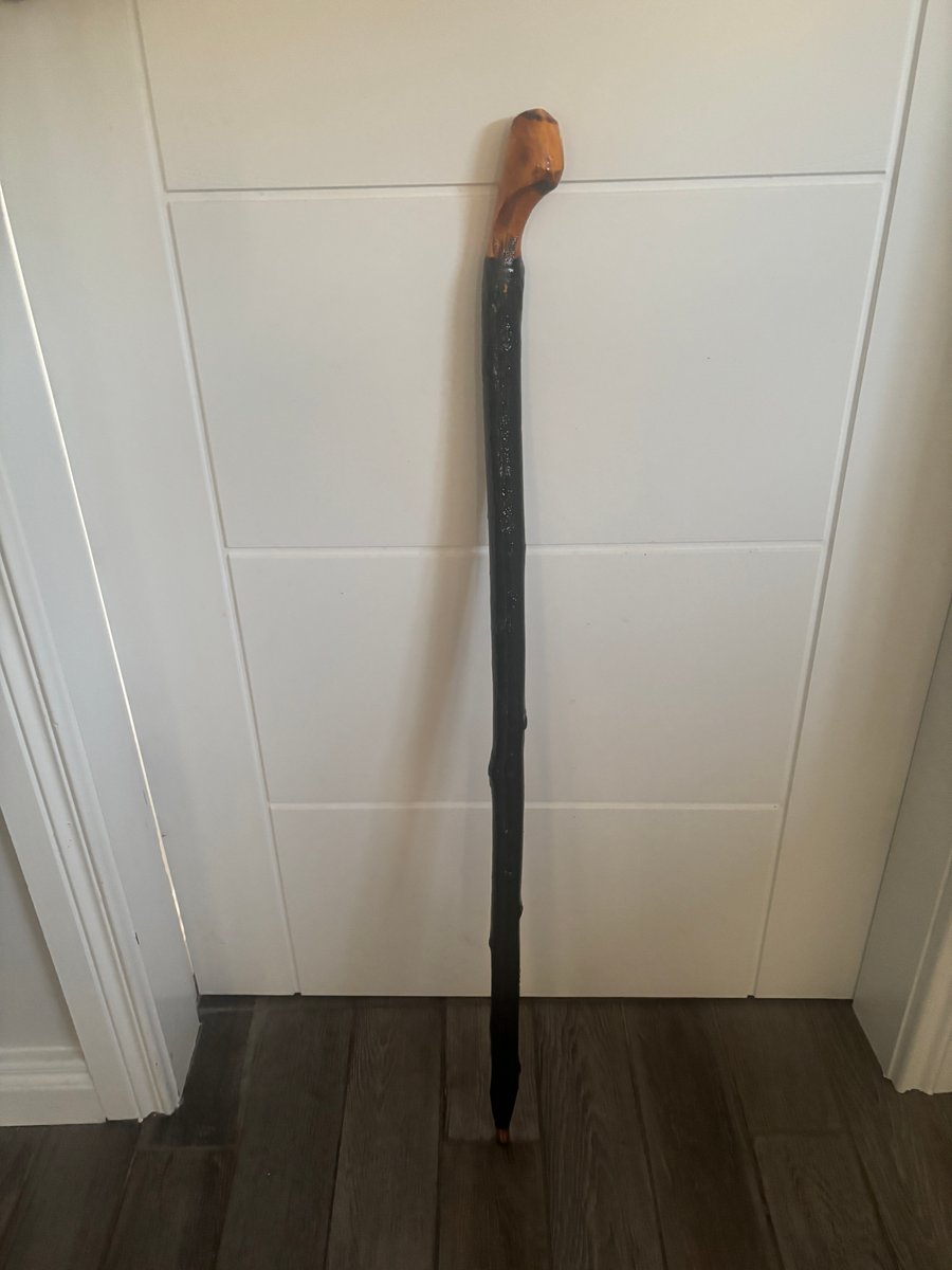 Irish Traditional Blackthorn Walking Stick