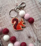 Red Squirrel Bag Charm - Image 1