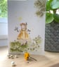 Will you be our flower girl, personalised flower girl proposal card - Image 3