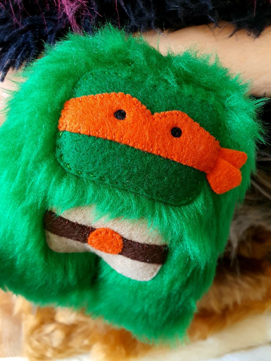 Teenage Ninja Turtle Fluff - Orange