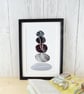 Cornish Pebble Stack Print - Image 3