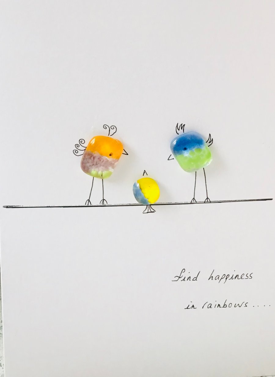 Find happiness in rainbows