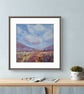 "Track to distant hills" is an original oil landscape  - Image 5