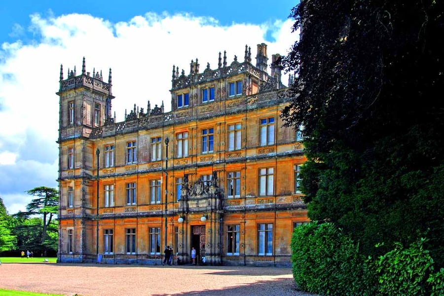 Highclere Castle Downton Abbey England UK Photograph Print
