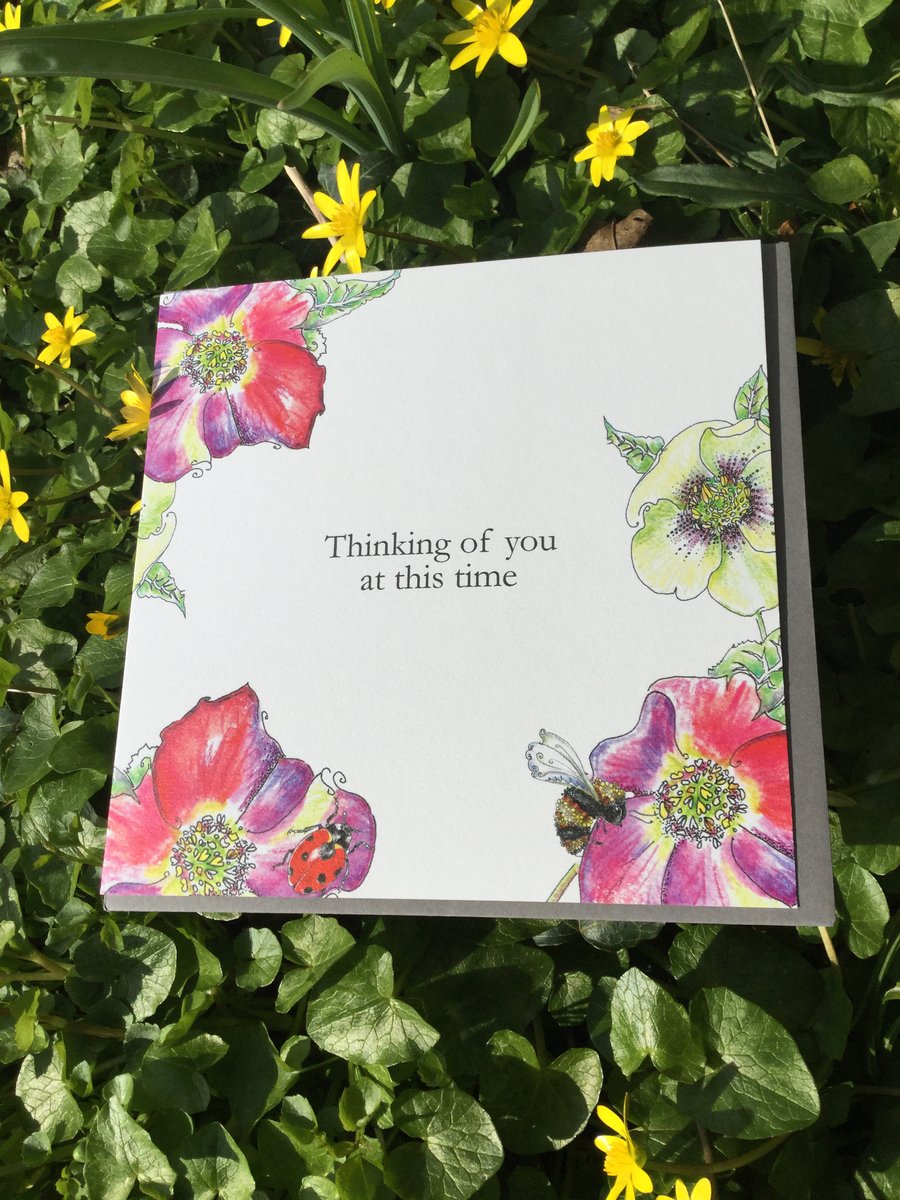 Thinking of you at this time 