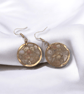 Copper Geode Peruvian Opal Earrings - Free Postage - Image 8
