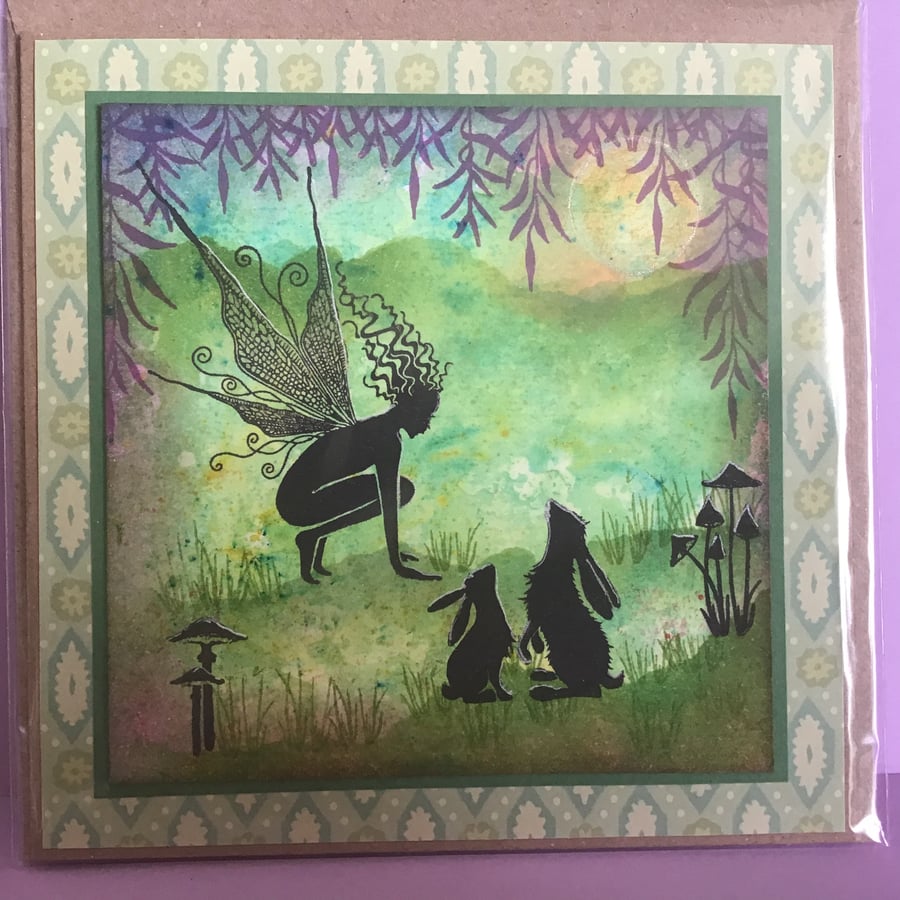 Mystical and Magical Fairy Card