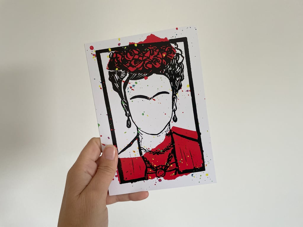 Frida Kahlo greetings card