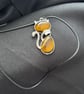 Handmade cat pendant  - Image 1