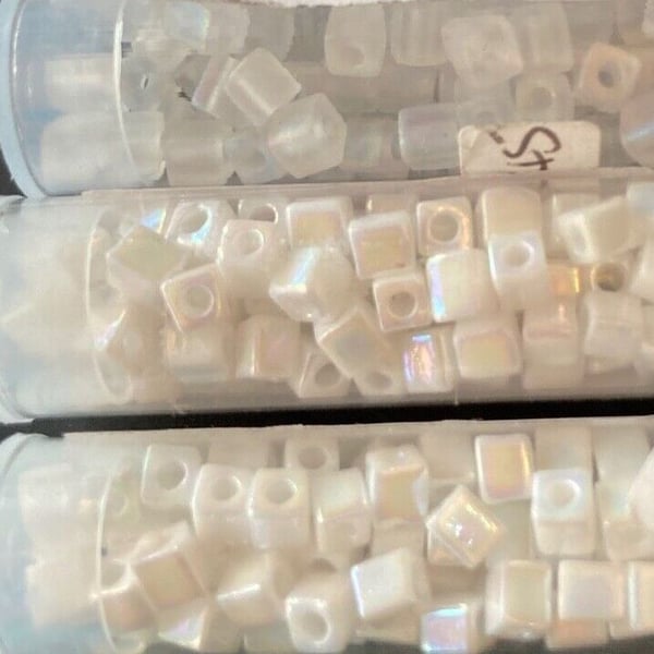 3 Tubes of Glass Beads (Bag E4)