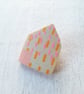 Wooden House Pin Badge, House Brooch, House Pin - Image 2