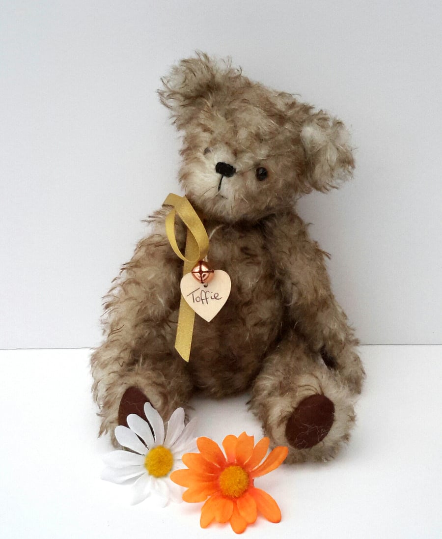 Luxury Mohair Bear, Collectable Artist Bear by Bearlescent. Teddy Bear