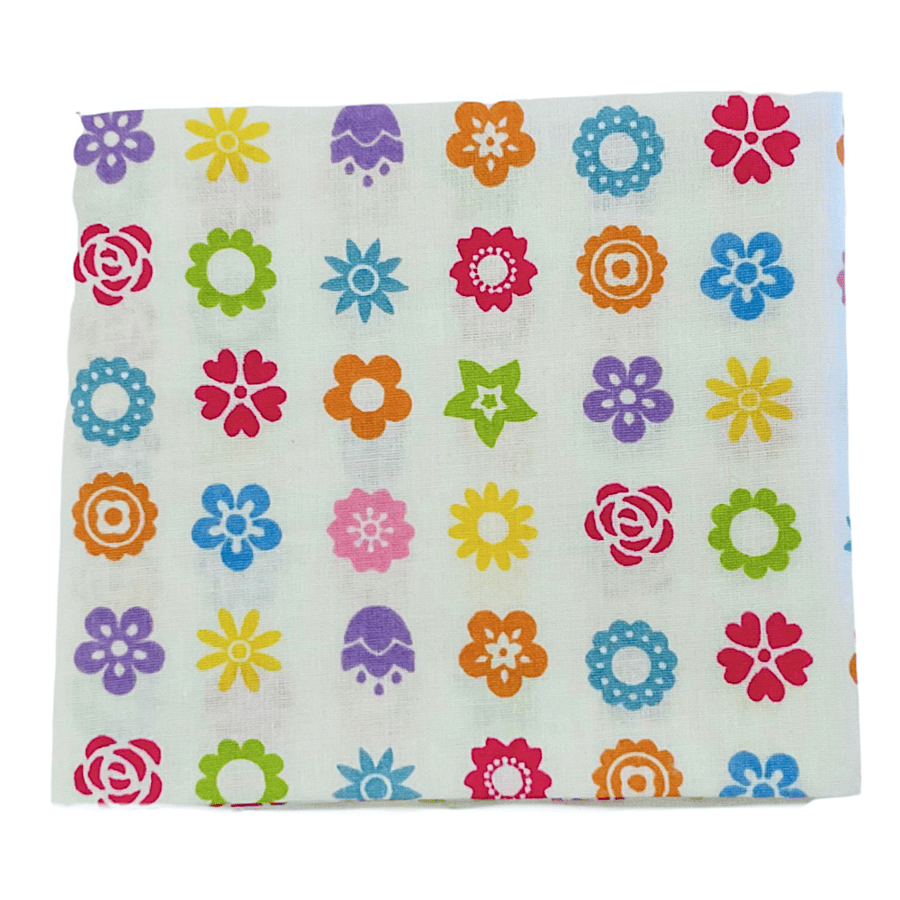 Bright Flowers Fat Quarter