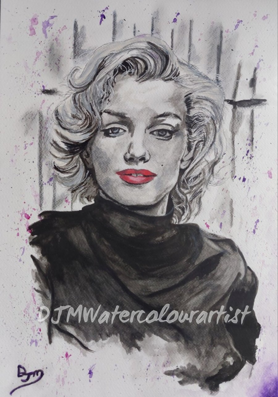 Marilyn Monroe painting 