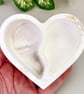 Marbled Heart Trinket Dish – Twin Compartment Jewellery Holder - Image 6