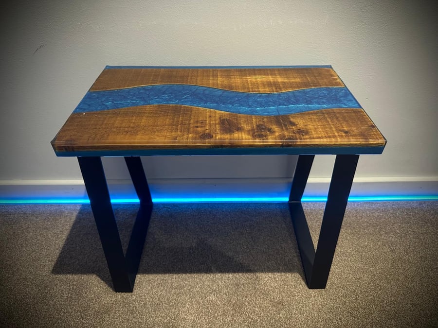 Resin River Table