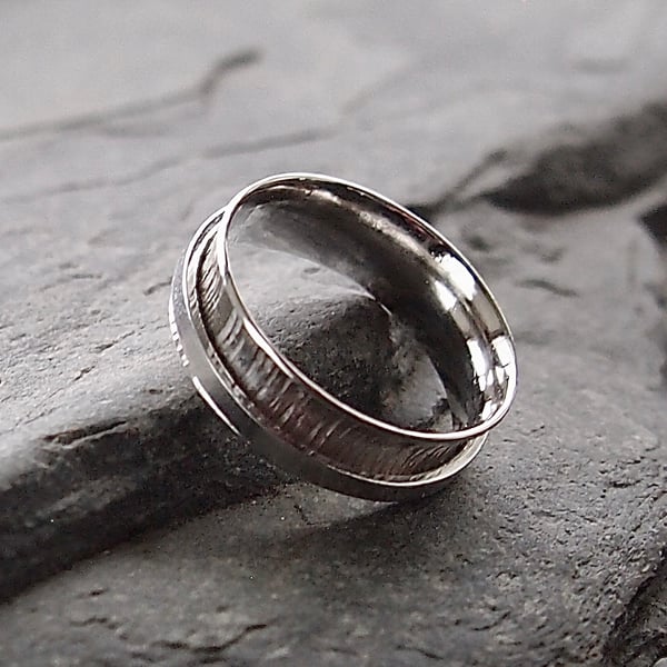 Sterling Silver Spinner Ring