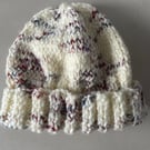 Hand Knitted Adult Chunky Knitted Beanie Hat