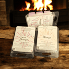 Handmade wax melts in clamshells highly scented 