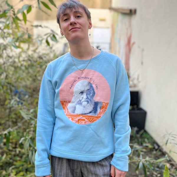 Paulo Friere: Rad Pedagogy is Fun! - XL 'Ladies' Jumper