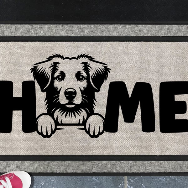 Nova Scotia Duck Tolling Retriever Home Door Mat - All Weather - 45x70cm 