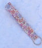 Keyring, Organic Liberty Tana Lawn wristlet,  - Image 3
