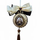 Hand-made "Magic of the Witch" Bauble – Dual-Sided Ornament