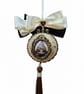 Hand-made "Magic of the Witch" Bauble – Dual-Sided Ornament