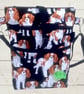 Dog walking bag, crossbody bag, King Charles Spaniels - Image 3
