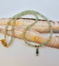 Green Aventurine & Genuine Emerald Necklace, May Birthstone, Gift For Taurus - Image 2