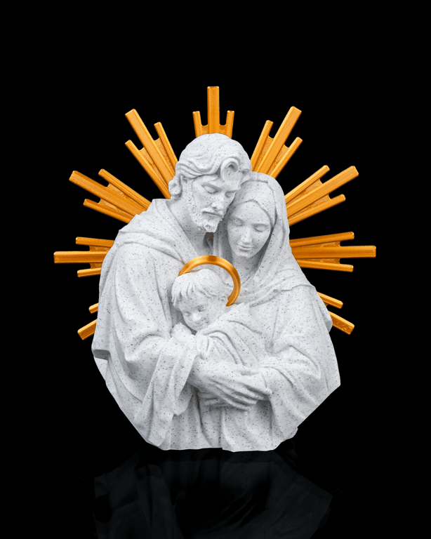 The Holy Family – Christian Wall Art & Sacred Family Sculpture