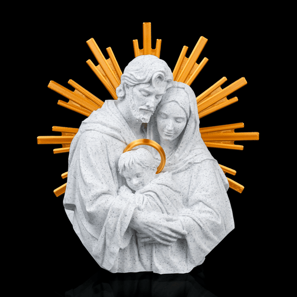 The Holy Family – Christian Wall Art & Sacred Family Sculpture