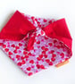 Love Hearts Valentines Dog Bandana - Small - Image 3