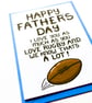Rugby Fathers Day Card, Funny Father's Day Card For A Rugby Loving Dad, Grandad - Image 3