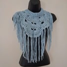 Hand crochet neck piece