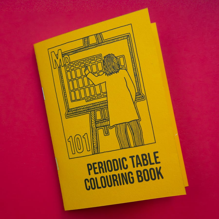 Periodic Table Colouring Book - Handmade