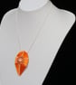 Fishtail Pendant in Orange and Peach - Image 3