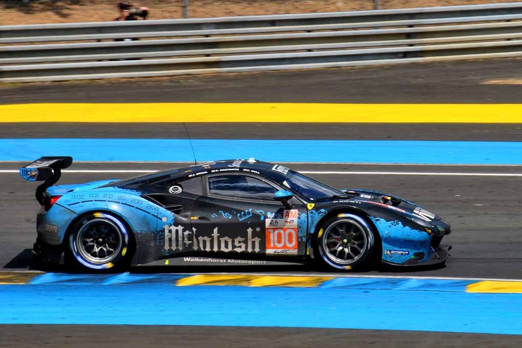 Ferrari 488 GTE EVO no100 24 Hours of Le Mans 2023 Photograph Print