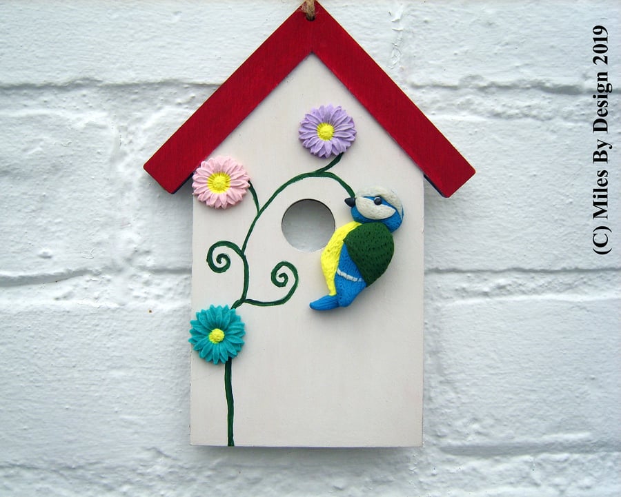 Bird-box Inspired Wooden Hanging 