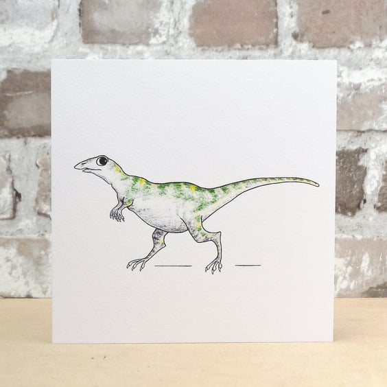 Dinosaur Card Blank Card 