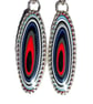 Fordite Earrings Sterling Silver Oval Drop Dangle Jewellery Gift Handmade - Image 3