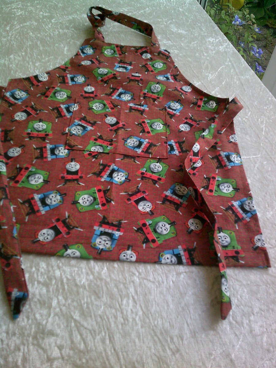 Childs Apron with Thomas the Tank Engine