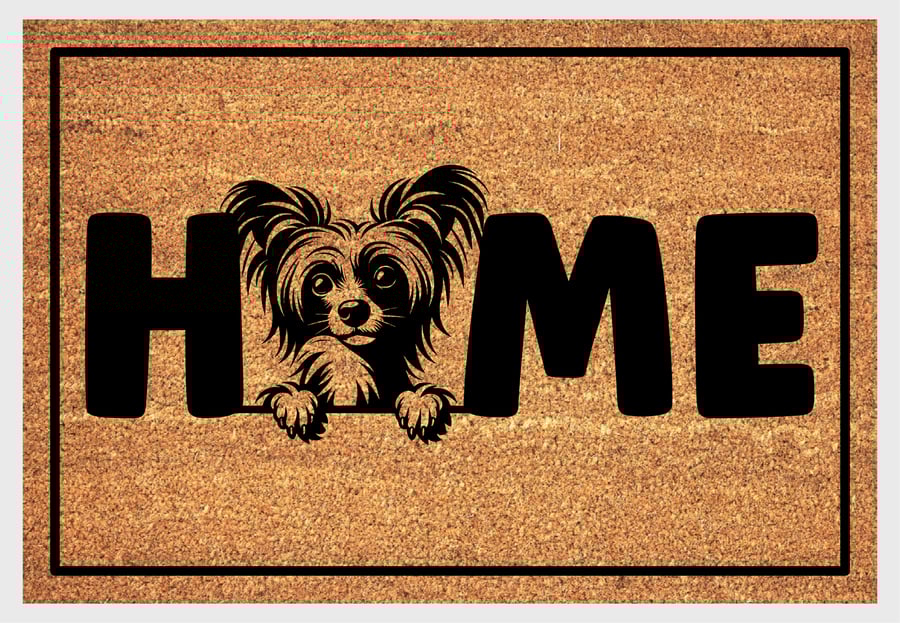 Chinese Crested Home Door Mat - Chinese Crested Welcome Mat - 3 Sizes