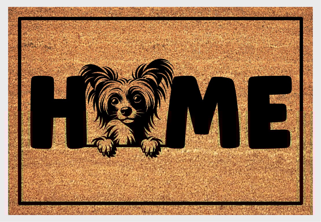 Chinese Crested Home Door Mat - Chinese Crested Welcome Mat - 3 Sizes