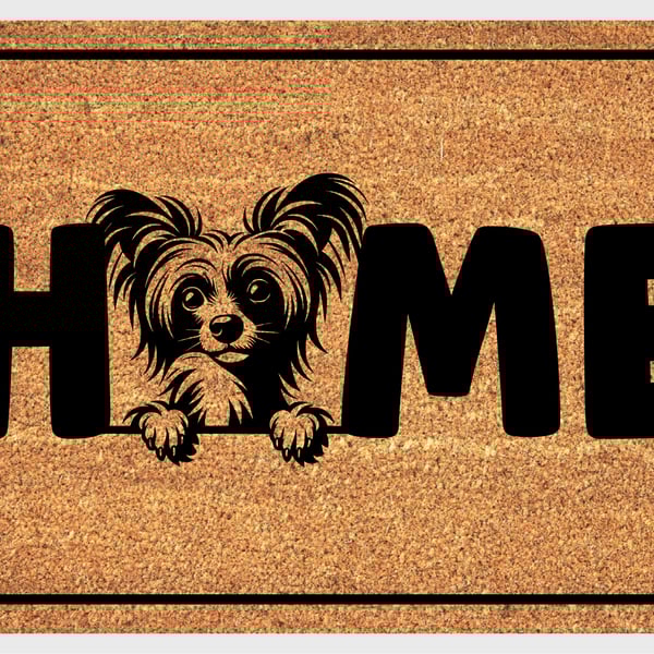 Chinese Crested Home Door Mat - Chinese Crested Welcome Mat - 3 Sizes