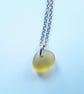 Yellow Seaglass Pendant  - Image 4