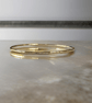 Gold Textured Minimalist Bangle - Image 1